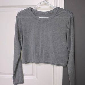 Lululemon cropped long sleeve